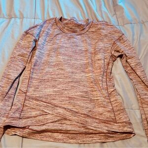 Heathered Long Sleeve Top